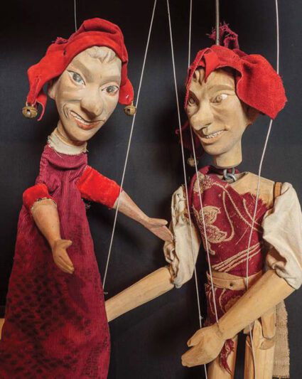 Thyl Ulenspiegel marionett- és kesztyűsbáb-figurája - fotó: Eöri Szabó Zsolt